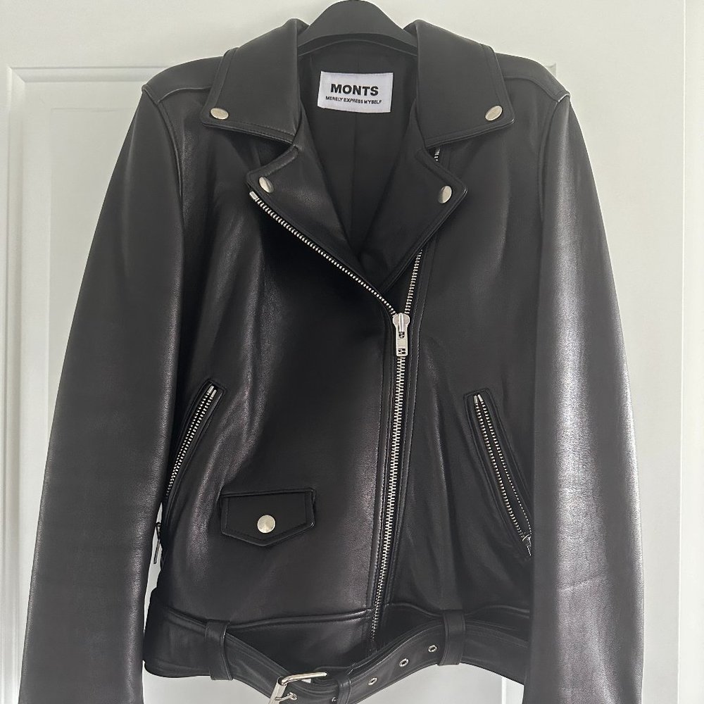 ACNE STUDIOS inspired genuine lamb leather rider jacket - Picture 3 of 8